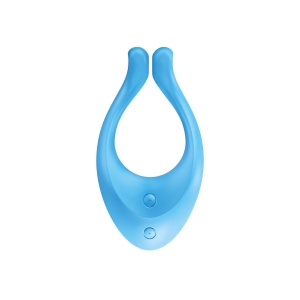 Dispozitiv Multifuncțional pentru Cupluri Satisfyer Partner MultiFun 1 – 3 Motoare, 100+ Vibrații, Impermeabil, USB - Img 3