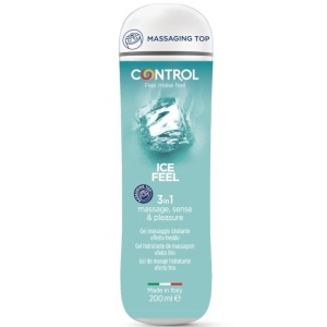 Gel Intim 3 în 1 Control – Senzație de Gheață, 200 ml