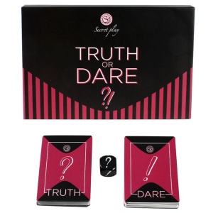Joc Erotic de Adevăr sau Provocare Secretplay Truth or Dare (ES/EN) – 80 de Carduri, Zar, 18+
