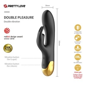 Kit Deluxe Black & Gold – Set de lux cu 12 jucării erotice premium (Silicon & Detalii placate cu aur) - Img 2