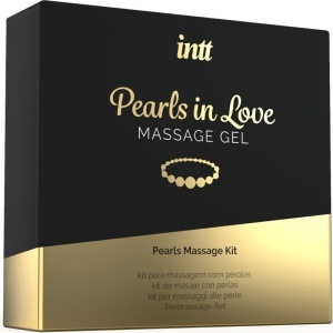 Kit Senzual: Colier de Perle și Gel de Masaj Premium - Img 3