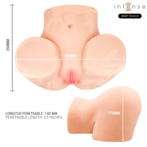 Masturbator Hiperrealist Feminine Ginger Torso – Cu Sucțiune, Încălzire Inteligentă, Vibrații și Efecte Vocale (5.3 kg) - Img 4