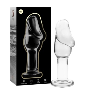 Plug Anal din Sticlă Borosilicată Ibiza Nebula – Inserție Fină și Jocuri Termice (12.5 cm) - Img 8