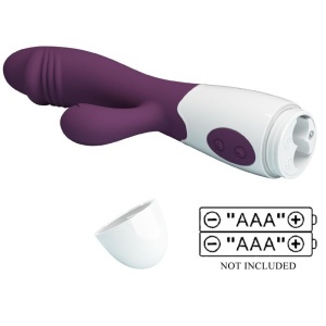 Pretty Love – Vibrator Dublu „Snappy” pentru Punctul G și Clitoris (Mov, 30 Funcții) - Img 3