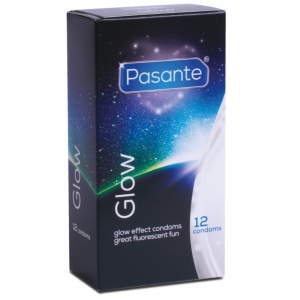 Prezervative Fosforescente Pasante Glow (Luminează în Întuneric) – Pachet 12 bucăți