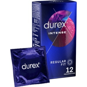 Prezervative Stimulatoare Durex Orgasmic Intense – Pachet 12 bucăți