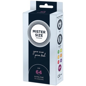 Prezervative XXL Mister Size 64 mm – Pachet 10 bucăți - Img 2