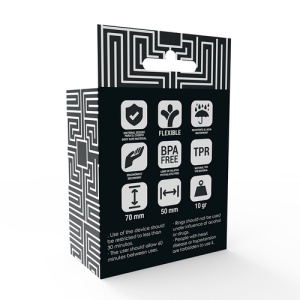 Set Inele Transparente pentru El – Design Dublu, Flexibil și Confortabil - Img 3