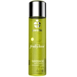 Swede Fruity Love – Ulei de Masaj cu Efect de Încălzire, Vanilie și Pară Aurie, 60 ml