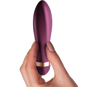 Vibrator Ergonomic Răsucit Ardor – 10 Vibrații, Impermeabil IPX7, Cu Baterie AA