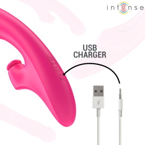 Vibrator Multifuncțional Emi 3 în 1, 10 Moduri de Vibrație, Roz - Img 5