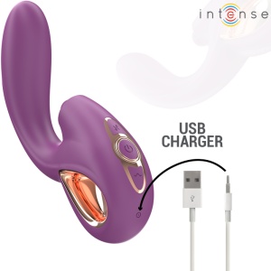 Vibrator Multifuncțional Lali pentru Punct G, cu Atingere și Împingere, Mov - Img 5