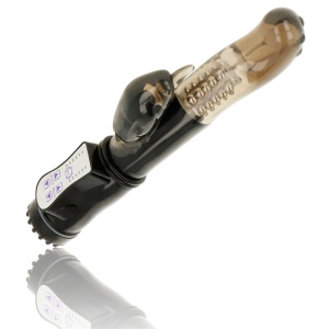 Vibrator Rotativ și Masturbator Ohmama Delfin – Cu Stimulator Clitoridian și Silicon Premium - Img 2