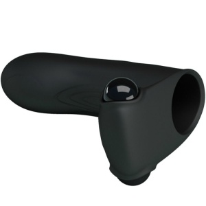 Degetar stimulator Adonis din silicon, mini vibrator pentru cuplu și clitoris - Img 3