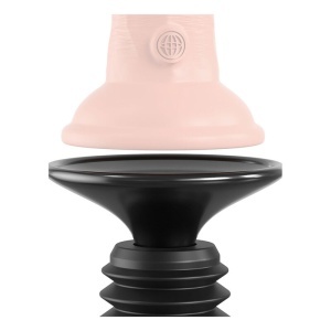 Fetish Fantasy - Clemă pentru dildo Body Dock Thruster cu 7 moduri de împingere, negru - Img 4