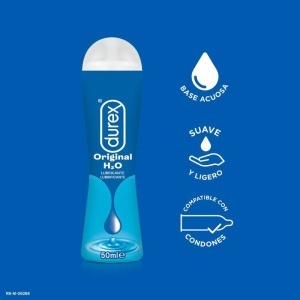 Gel Lubrifiant Durex Play Natural H2O – Clasicul pentru Confort și Siguranță (50ml) - Img 2