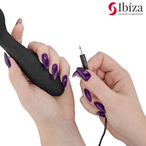 Ibiza – Vibrator Lux cu Dublă Stimulare și Sferă Plasmă Luminoasă (10 Moduri, IPX6, Reîncărcabil USB) - Img 5