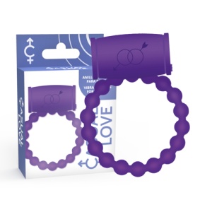 Inel Vibrator pentru Cuplu Violet – Vibrații Intense și Design Flexibil