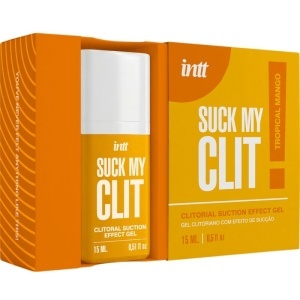 INTT – Gel Stimulator „Sugge-mi Clitul” (Mango Tropical): Efect de Sucție și Vibrații, 15 ml - Img 6