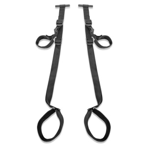 Leagăn de Ușă Fetish Fantasy Swing – Suport Erotic cu Tuburi Acrilice și Suporturi Căptușite pentru Coapse - Img 4