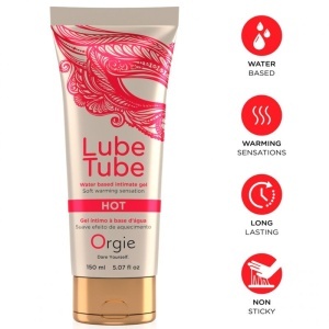 Lubrifiant Cu Efect de Încălzire Orgie Lube Tube Hot 150ml