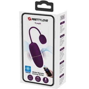 Ou Vibrator cu Aplicație și Control la Distanță- PRETTY LOVE Nimf Lila - Img 11