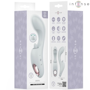 Stimulator Multifuncțional cu Vibrații și Mișcare Circulară Anya - Lavandă, IPX7, USB Magnetic - Img 6