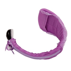 Tanga cu Vibrator Discreet și Telecomendă Liliac – Fără Curele Laterale, Rază 15m - Img 2