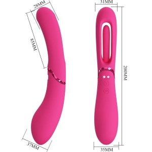 Vibrator Ergonomic pentru Punctul G ROMANCE Lexie – 7 Vibrații și Mișcare de Seducție - Img 4