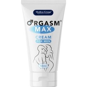 Cremă Stimulatoare pentru Bărbați Orgasm Max Cream 50 ml – Cu Ginkgo Biloba, Cafeină și Efect Răcoritor