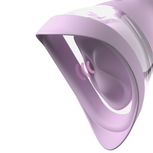 Fantasy For Her Veloura Touch – Pompă intimă cu sucțiune și vibrații, mov - Img 2