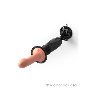 Fetish Fantasy - Clemă pentru dildo Body Dock Thruster cu 7 moduri de împingere, negru