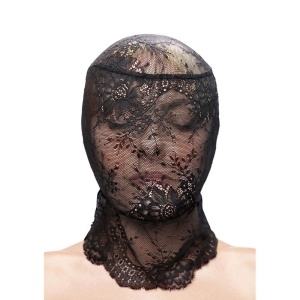 Glugă din Dantelă Neagră- NS Novelties Fetish & Fashion