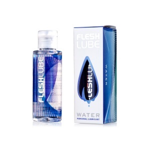Lubrifiant Premium Fleshlube Water – Optimizat pentru Fleshlight și Jucării din Silicon (100ml)