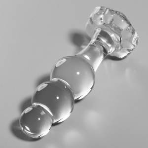 Plug Anal din Sticlă Borosilicată Ibiza Nebula – Dimensiune Compactă și Jocuri Termice (10.5 cm)