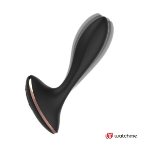 Plug Anal Vibrant Vernet WATCHME – Din Silicon Medical, cu Ceas Inteligent pentru Control de la Distanță, 7 Moduri și Intensitate Reglabilă (15.5 cm) - Img 3