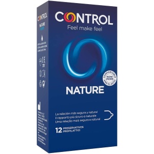 Prezervative Anatomice Control Adapta Nature – Pachet 12 bucăți