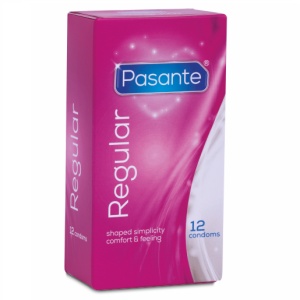 Prezervative Clasice Pasante Regular – Pachet 12 bucăți