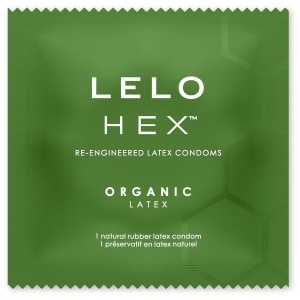 Prezervative Premium LELO HEX™ Organic cu L-Arginină – Pachet 12 bucăți - Img 2