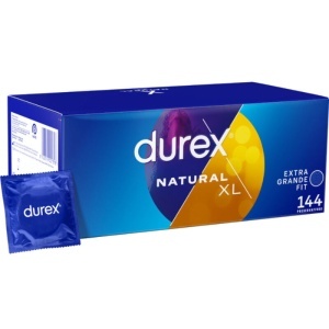 Prezervative Supradimensionate Durex XL Box – Pachet Gigant 144 bucăți