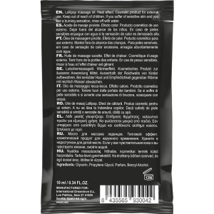 Ulei de Masaj cu Efect de Încălzire Coquette Chic Desire Sensation – Aromă Acadea, 10 ml - Img 2