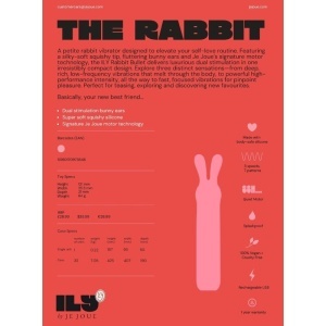 Vibrator Mini-Rabbit Reîncărcabil Je Joue ILY Bullet – Stimulare Clitoridiană din Silicon Premium - Img 9