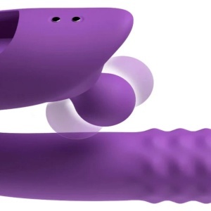 Vibrator Rabbit Fantasy For Her Harmoni Pro Purple | Stimulare Punctul G și Clitoris - Img 6