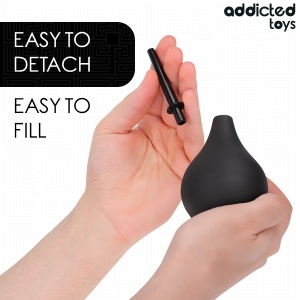 Duș Anal pentru Calatorie, Addicted Toys Travel – Irigator Ergonomic Mărimea M (160 ml) - Img 4