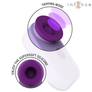 INTENSE SABRINA – Mini Stimulator Compact Reîncărcabil Roz & Violet - Img 3