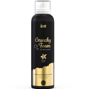 INTT Crunchy Foam Vanilla – Spumă Efervescentă pentru Masaj, 100 ml