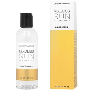 Lubrifiant Premium Mixgliss – Aromă Exotică de Monoi și Bază de Silicon (100ml)