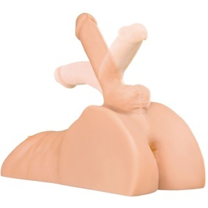 Masturbator Reversibil Perfect Ride – Cu Penis Articulat și Anus Texturat - Img 4