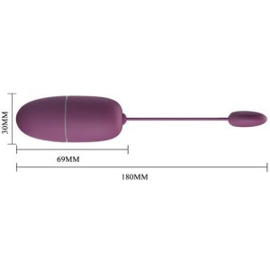 Ou Vibrator cu Aplicație și Control la Distanță- PRETTY LOVE Nimf Lila - Img 5