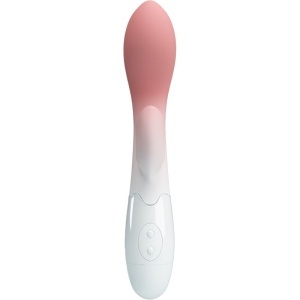 Pretty Love - Vibrator Brighty G-Spot + Stimulator de Clitoris, 30 Vibrații, Roz - Img 4